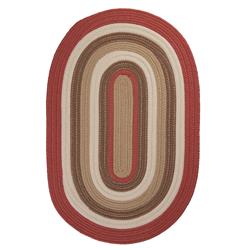 Picture of Colonial Mills BN79R108X144 9 x 12 ft. Brooklyn Traditional Oval Rug, Terracotta