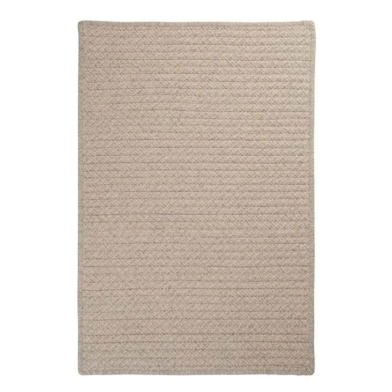 Natural Wool Houndstooth Area Rug - Cream - 8 x 10 ft -  Designs-Done-Right, DE2833805