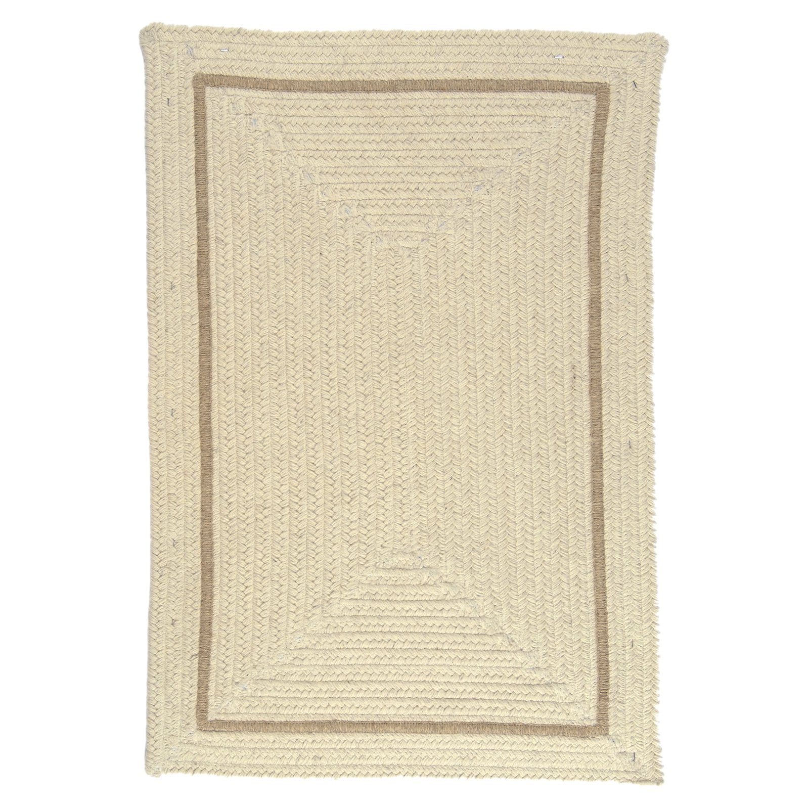 Picture of Colonial Mills EN30R060X084R 5 x 7 ft. Shear Natural Wool Rug&#44; Canvas