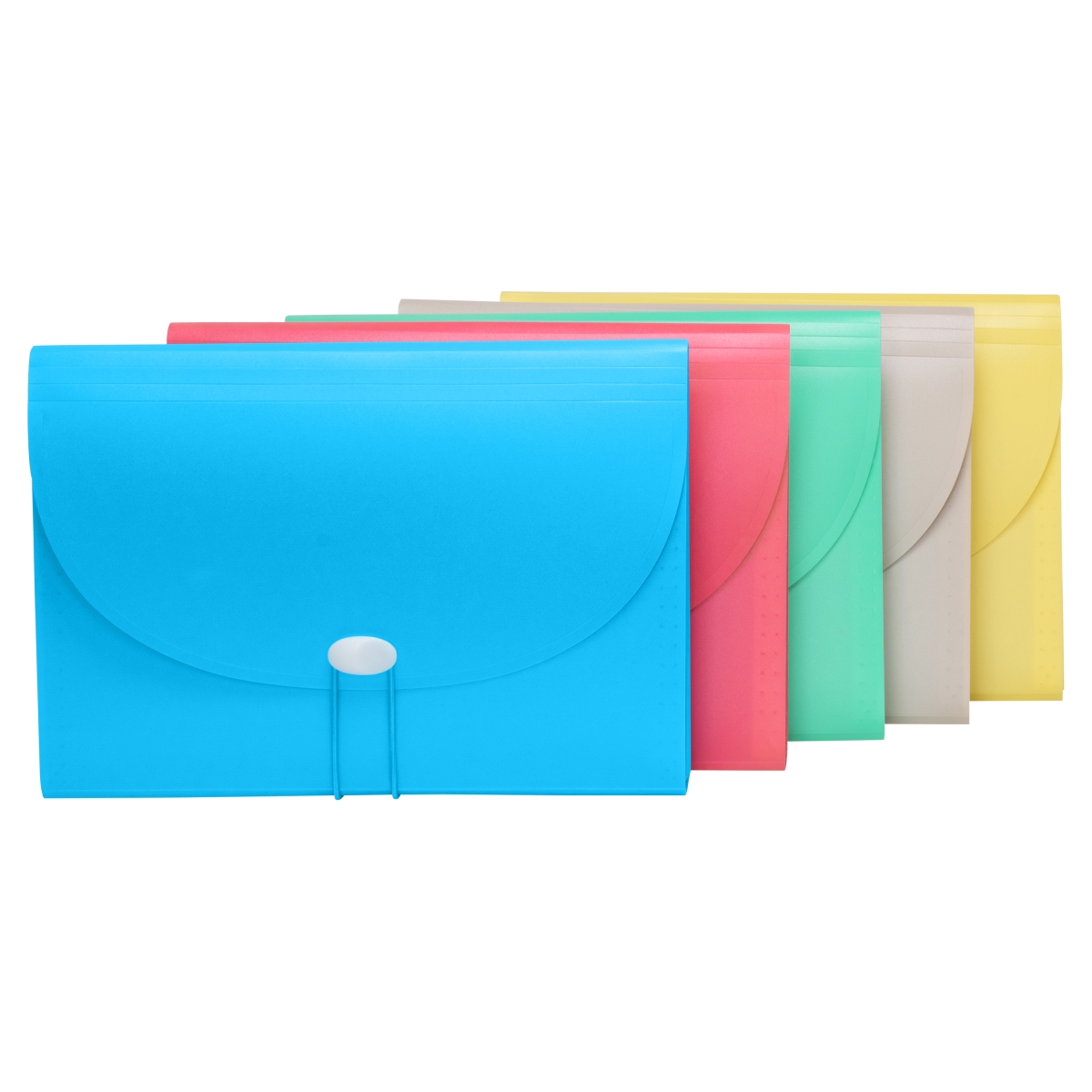 C-Line Products 58310-DS 8.5 x 11 in. 13-Pocket Letter Size Expanding File - Set of 12