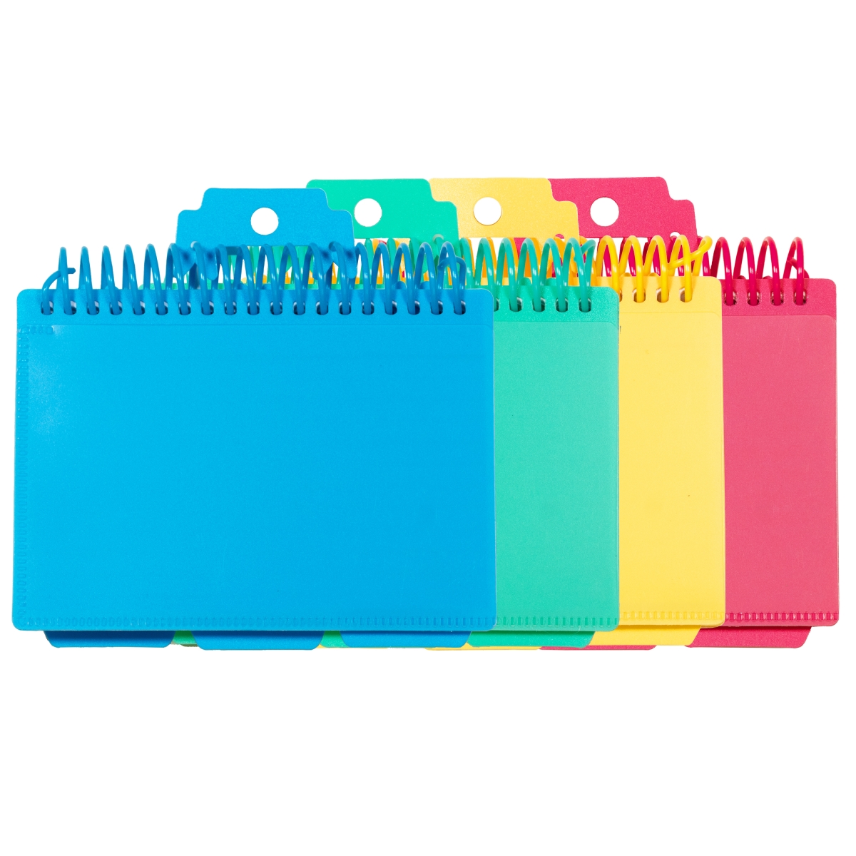 C-Line Products 48750-DS 3 x 5 in. Spiral Bound Index Card Notebook with Tabs - Set of 24