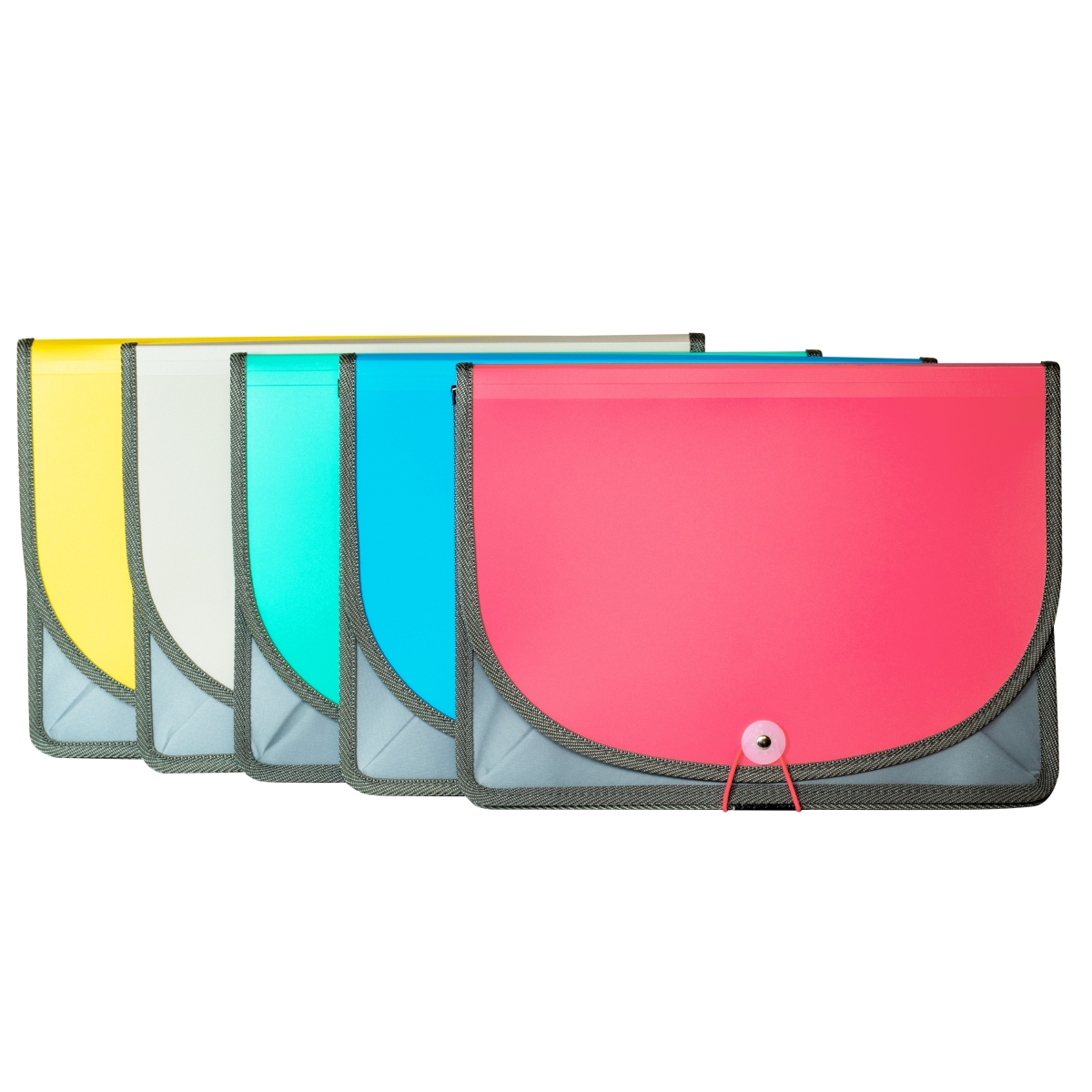 C-Line Products 58350-DS 8.5 x 11 in. Extra Large Document Case - Stitched - Set of 12