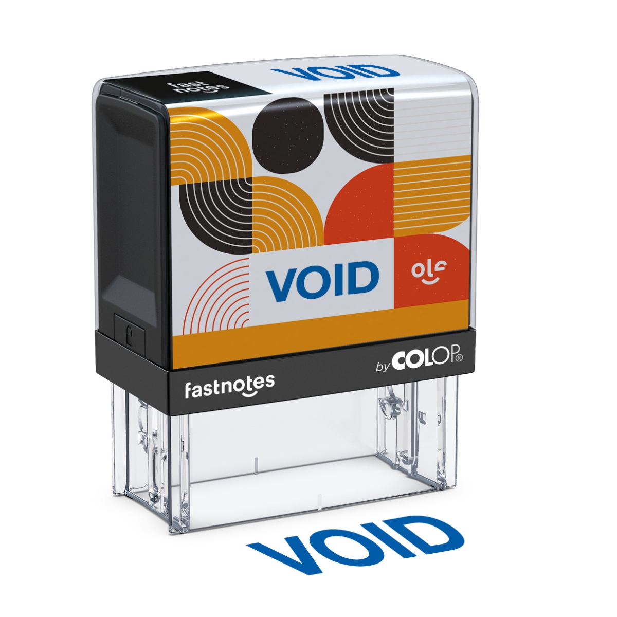 168997  Fastnotes, VOID, blue