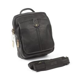 Picture of Claire Chase 608729125938 Classic iPad Man Bag&#44; Black