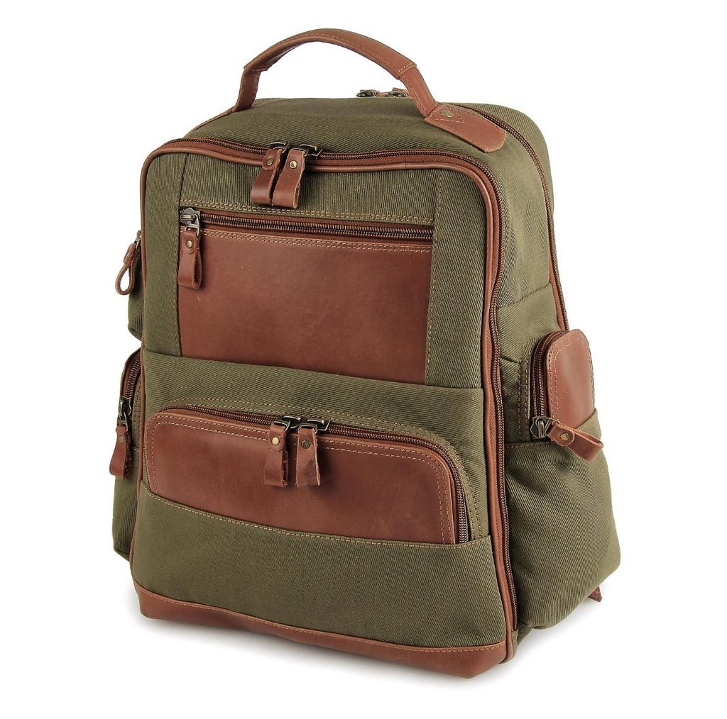 352CC-Olive Colorado Executive Backpack, Olive