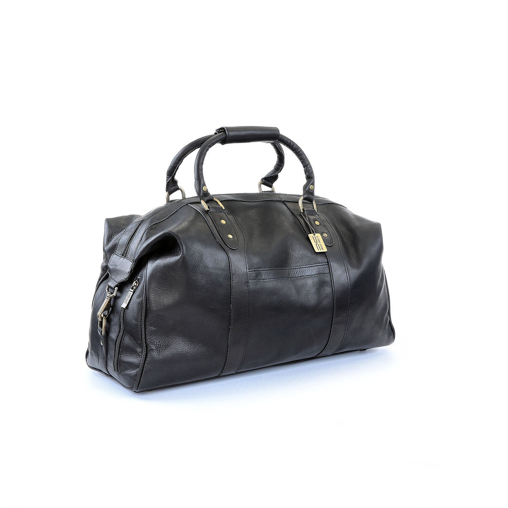 386-Black Normandy Duffel Bag, Black