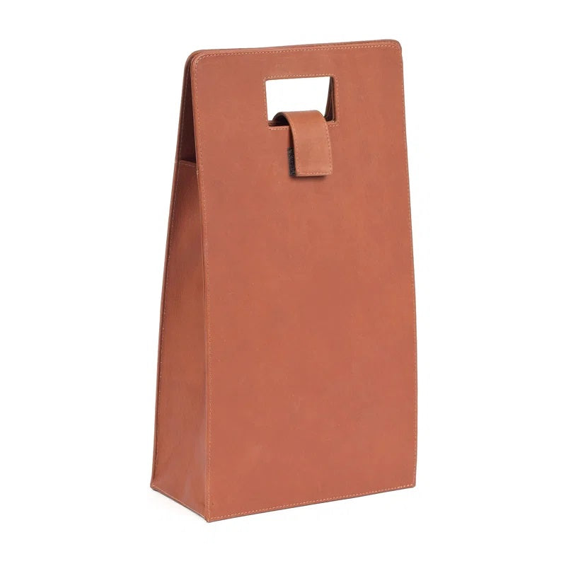 1251-Saddle Dual Wine Carrier, Saddle