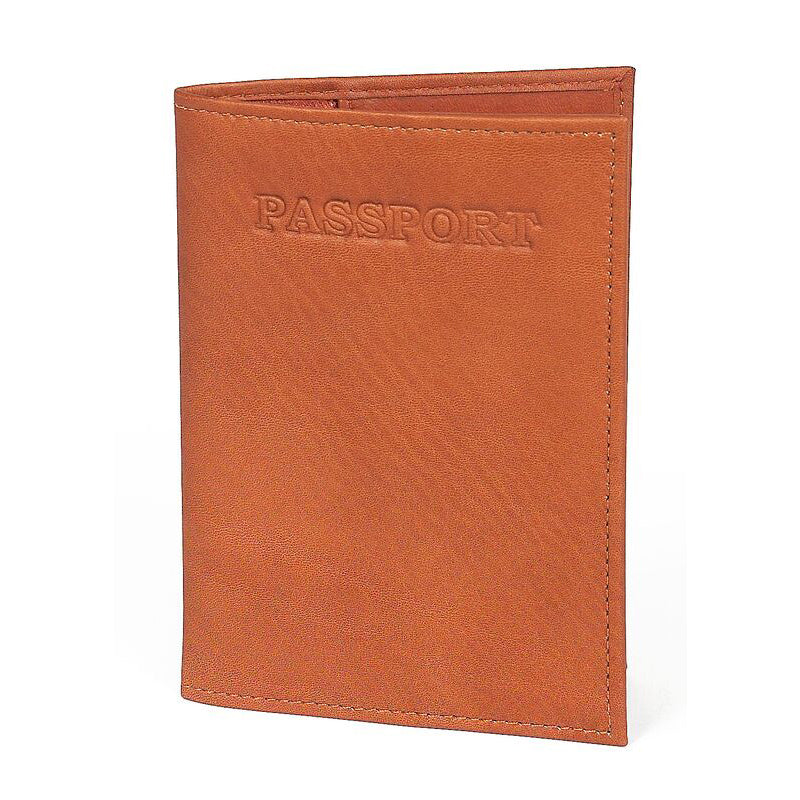C7060C-Saddle Passport Holder, Saddle