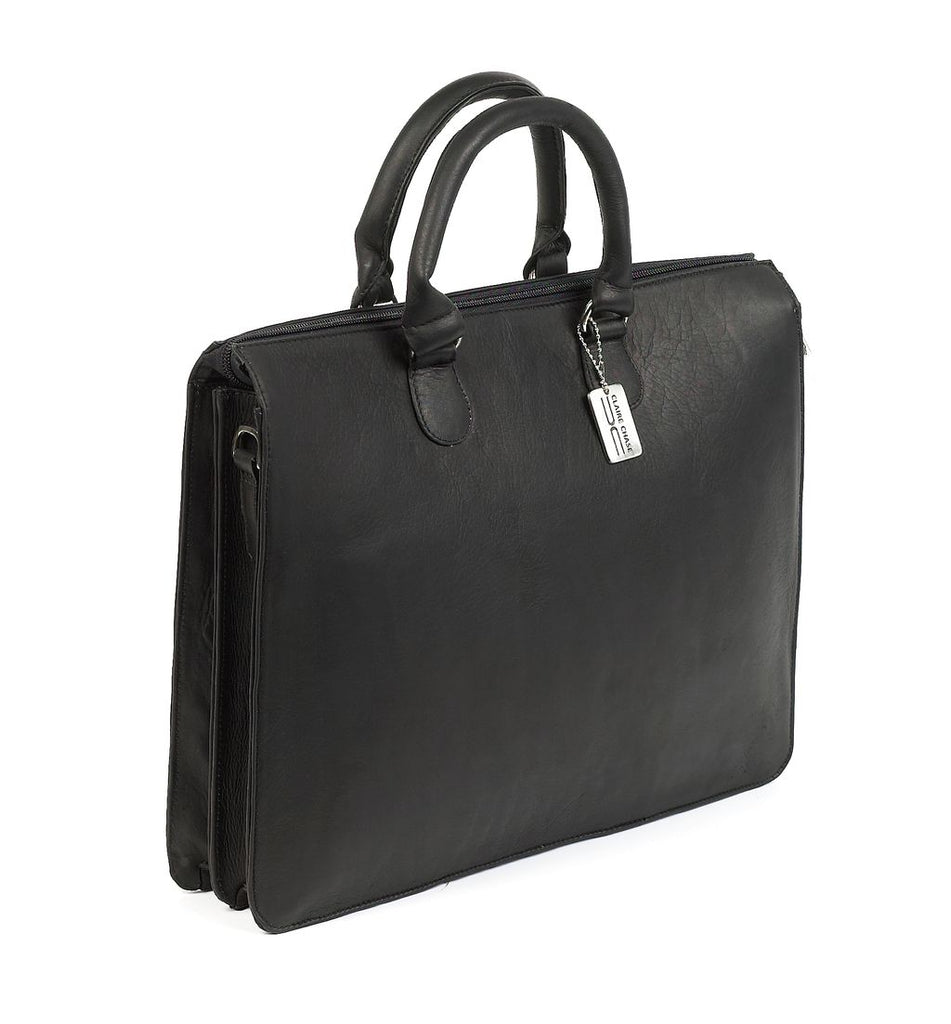 147-Black Sarita Briefcase, Black