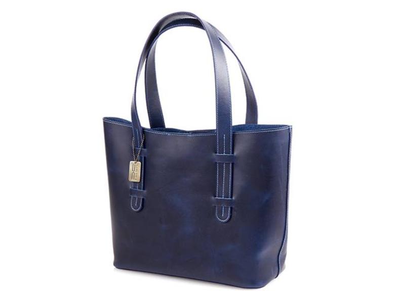 C7575C-Navy Monterrey Tote Bag, Navy