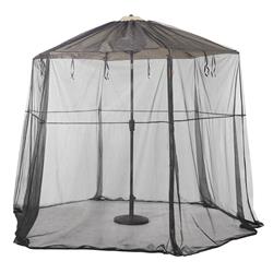 Picture of Classic Accessories 55-605-012801-RT Umbrella Insect Net Canopy, Black