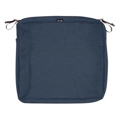 Picture of Classic Accessories 60-125-015501-RT Montlake Fadesafe Rectangle Seat Cushion Cover - Heather Indigo&#44; 21 x 19 x 3 in.