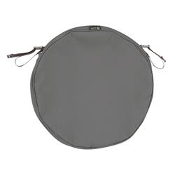 Picture of Classic Accessories 60-150-010801-RT Montlake Fadesafe Round Cushion Cover - Light Charcoal&#44; 18 in.
