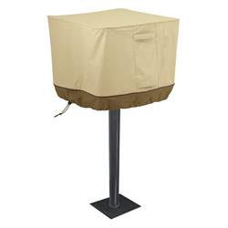 Picture of Classic Accessories 55-783-011501-00 Veranda Park Style Charcoal Grill Cover&#44; Pebble