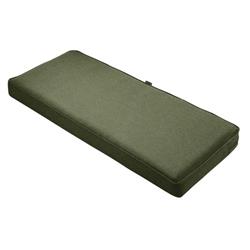 Picture of Classic Accessories 62-015-HFERN-EC Montlake Bench Cushion Foam And Slip Cover, Heather Fern Green - 48 x 18 x 3 in.