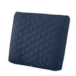 Picture of Classic Accessories 62-028-NAVY-EC Montlake Fade Safe Wide Back Lounge Quilted Cushion, Navy - 25 x 22 x 4 in.