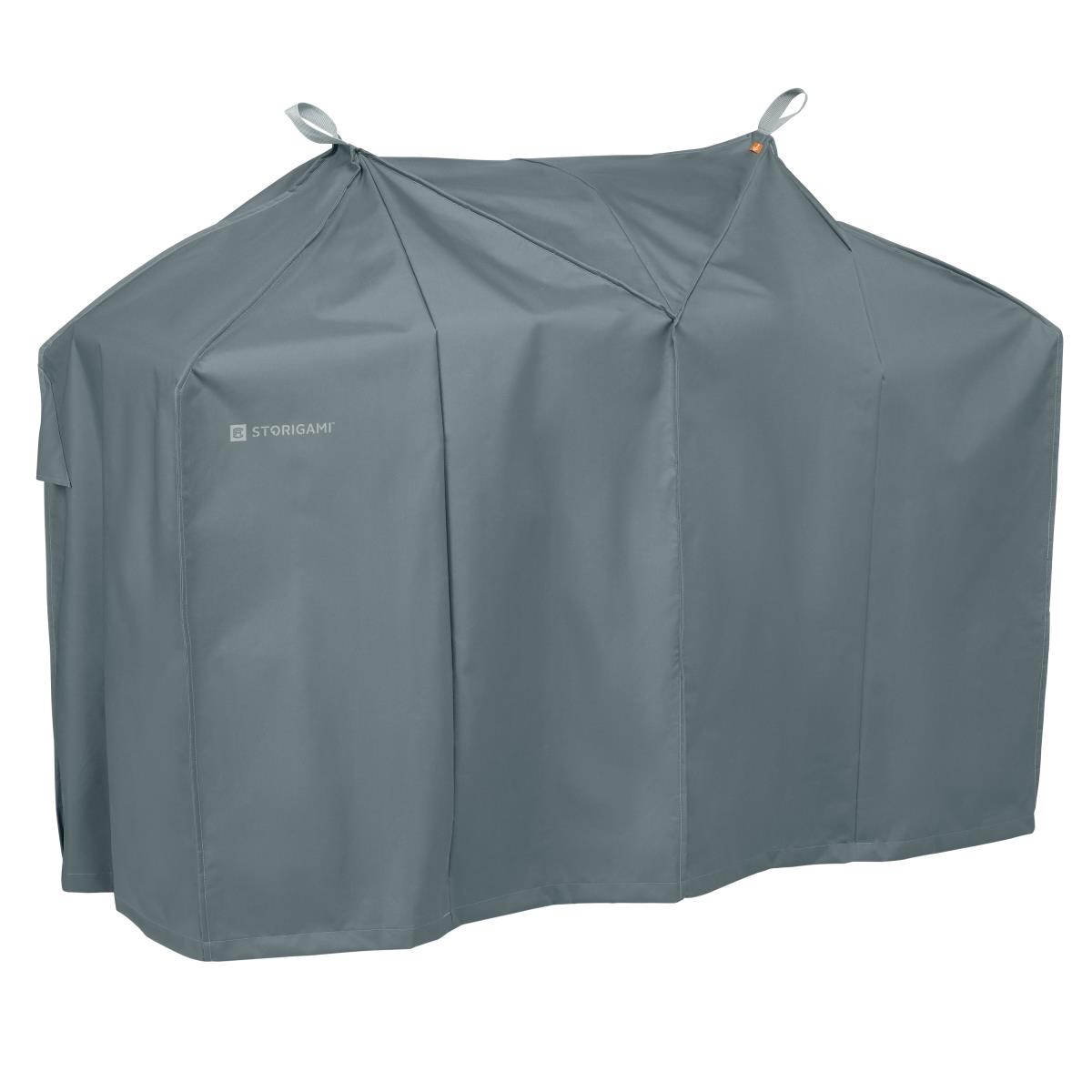 Picture of Classic Accessories 56-294-041001-EC Easy Fold BBQ Grill Cover&#44; Monument Grey&#44; Large