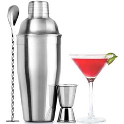 Picture of Zulay Kitchen  ZULB07MXTRS66 Zulay ZK Cocktail Shaker Set - Stainless Steel