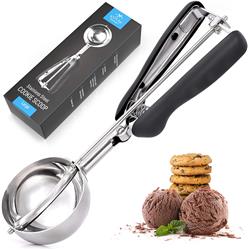Picture of Zulay Kitchen  ZULB089K27XNT Zulay Kitchen Extra Large Stainless Steel Cookie Scoop