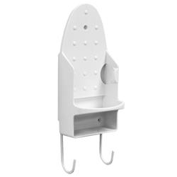 Picture of Heritage Houseware HERIB45966 Heritage Houseware Wall Mount Ironing Board with Built-In Accessory Hooks&#44; White