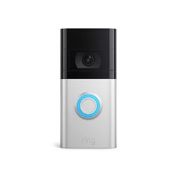 Picture of Ring RINB08JNR77QY Ring Video Doorbell 4 - Satin Nickel