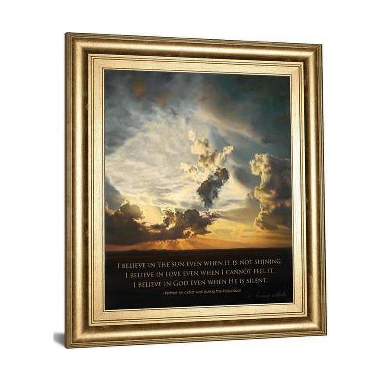 Picture of Classy Art 8298 22 x 26 in. Believe by Bonnie Mohr Framed Print Wall Art