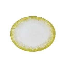 Picture of Classic Touch CP304G 8 in. Round Plates with Flashy Gold Design - Set of 4
