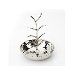 Classic Touch MDRC54 Ring Catch Holder with Beaded Design