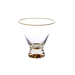 Picture of Classic Touch DG853 4 x 4 in. Dessert Cups with Gold Base & Rim&#44; Set of 6