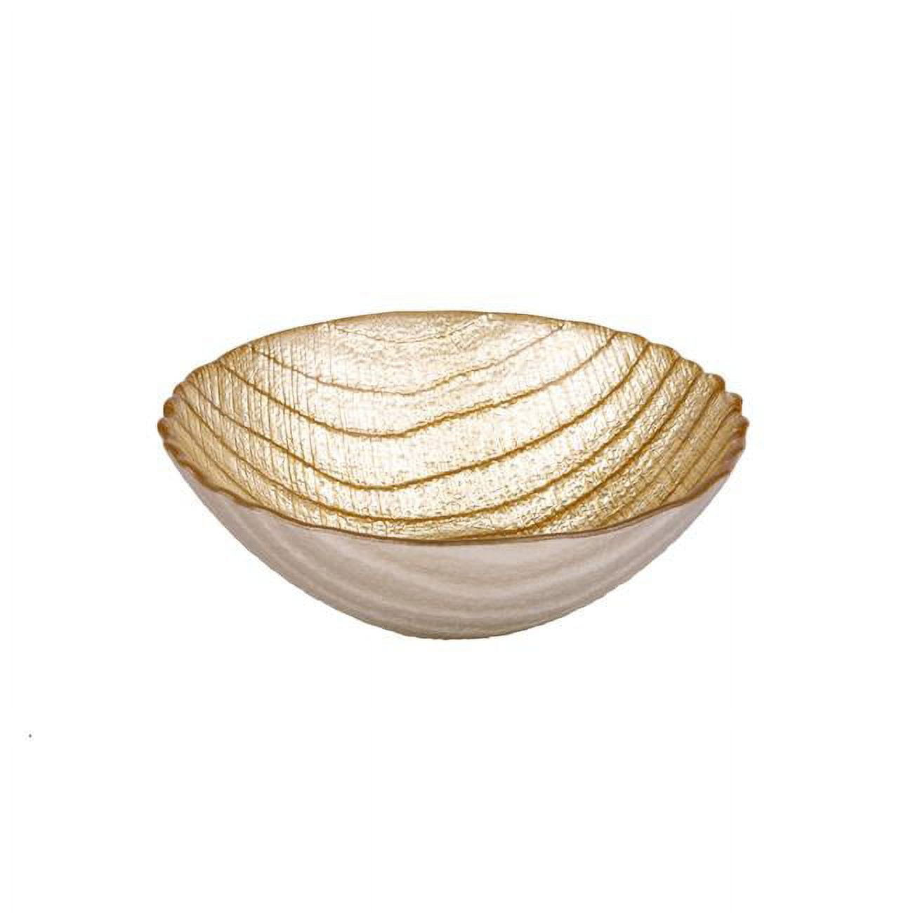 Picture of Classic Touch GB134 6 in. Metallic Gold Dessert Bowl