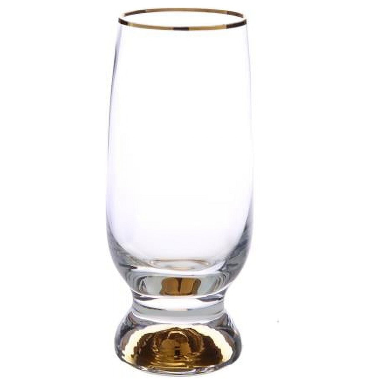 Picture of Classic Touch CGG826 Goblets with Gold Stem & Rim&#44; Set of 6