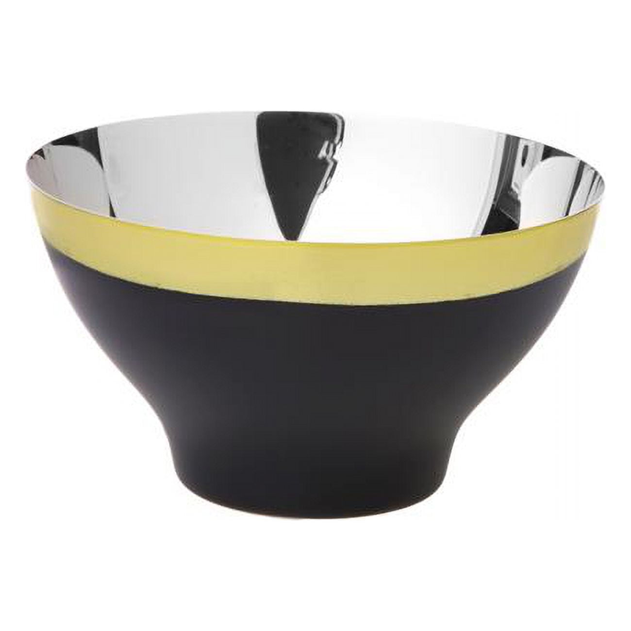Picture of Classic Touch SBG618 Stainless Steel Round Bowl with Ruffle Design - 11.5 x 4.75 in.