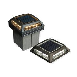 Muskoka Black Aluminum Solar Post, Path & Dock Light
