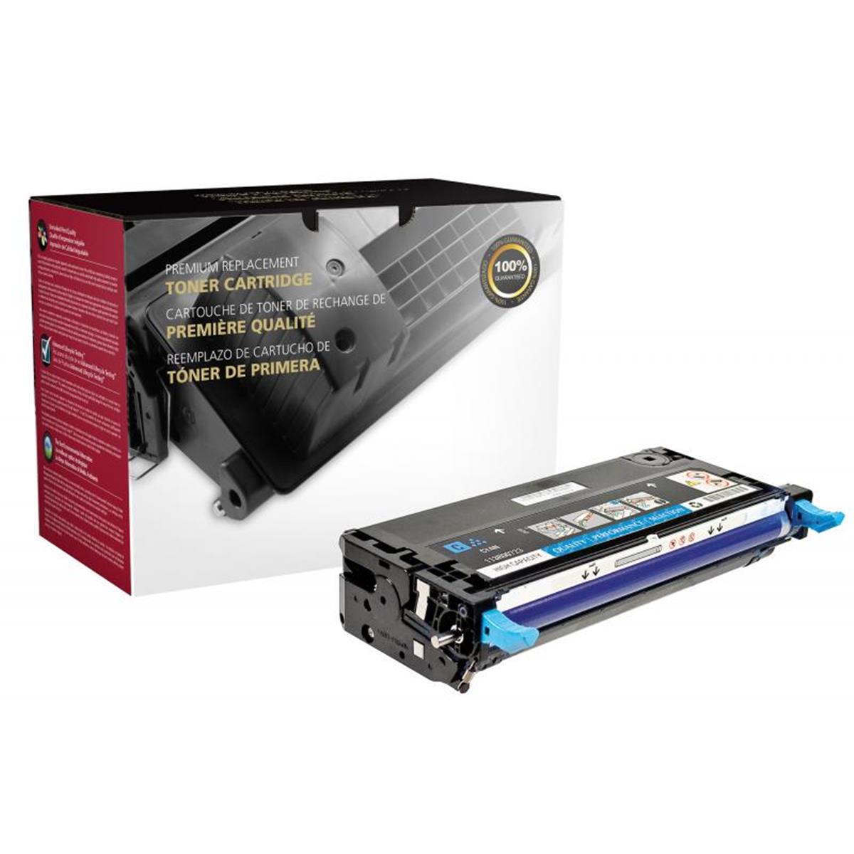 Picture of Dell 200504 High Yield Cyan Toner Cartridge for Dell 3130