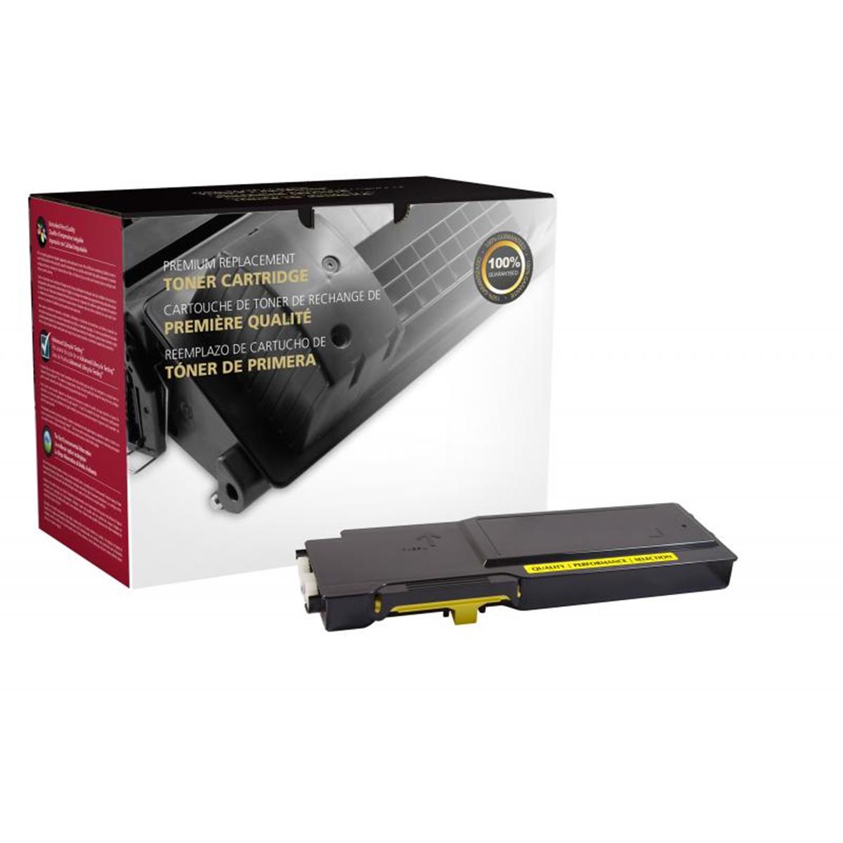 Picture of Dell 200738 High Yield Yellow Toner Cartridge for Dell C3760