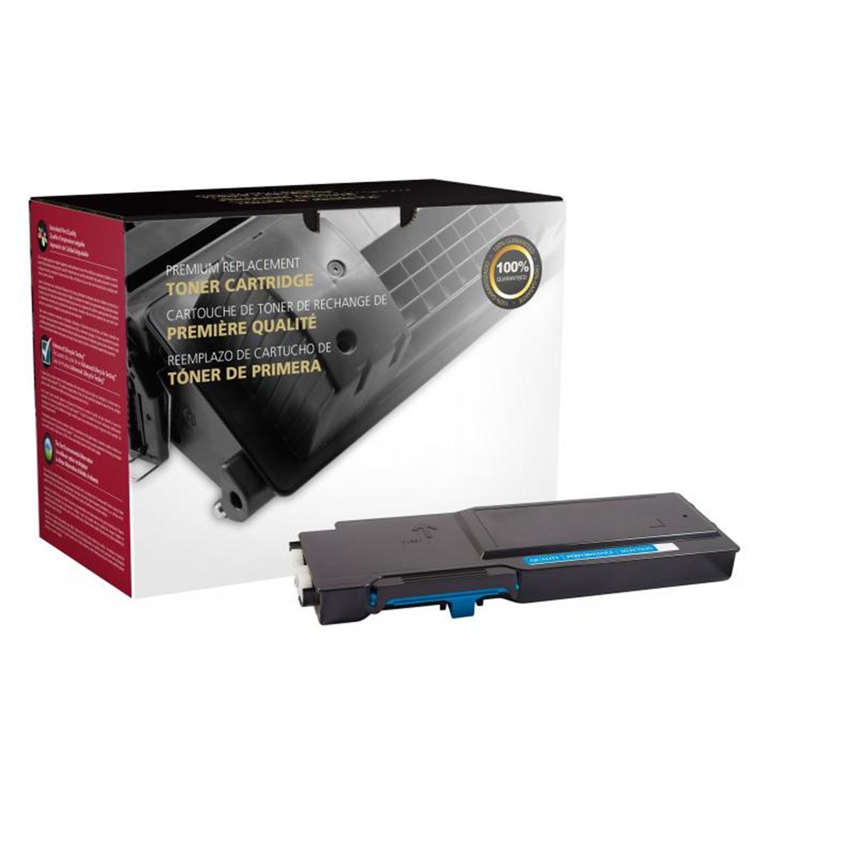 Picture of Dell 200811 High Yield Cyan Toner Cartridge for Dell C2660