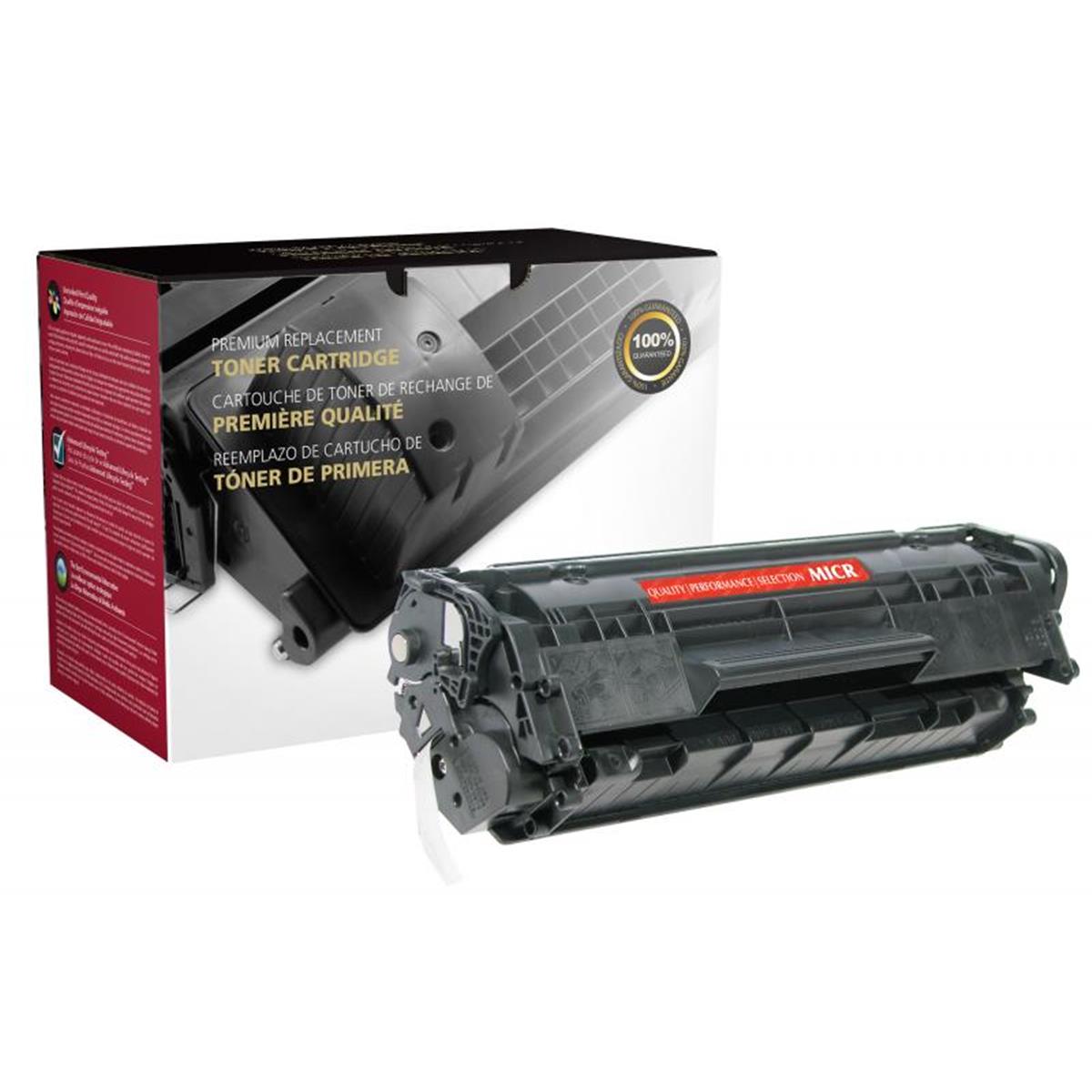 Picture of 113408 MICR Toner Cartridge for 12A&#44; TROY 02-81132-001