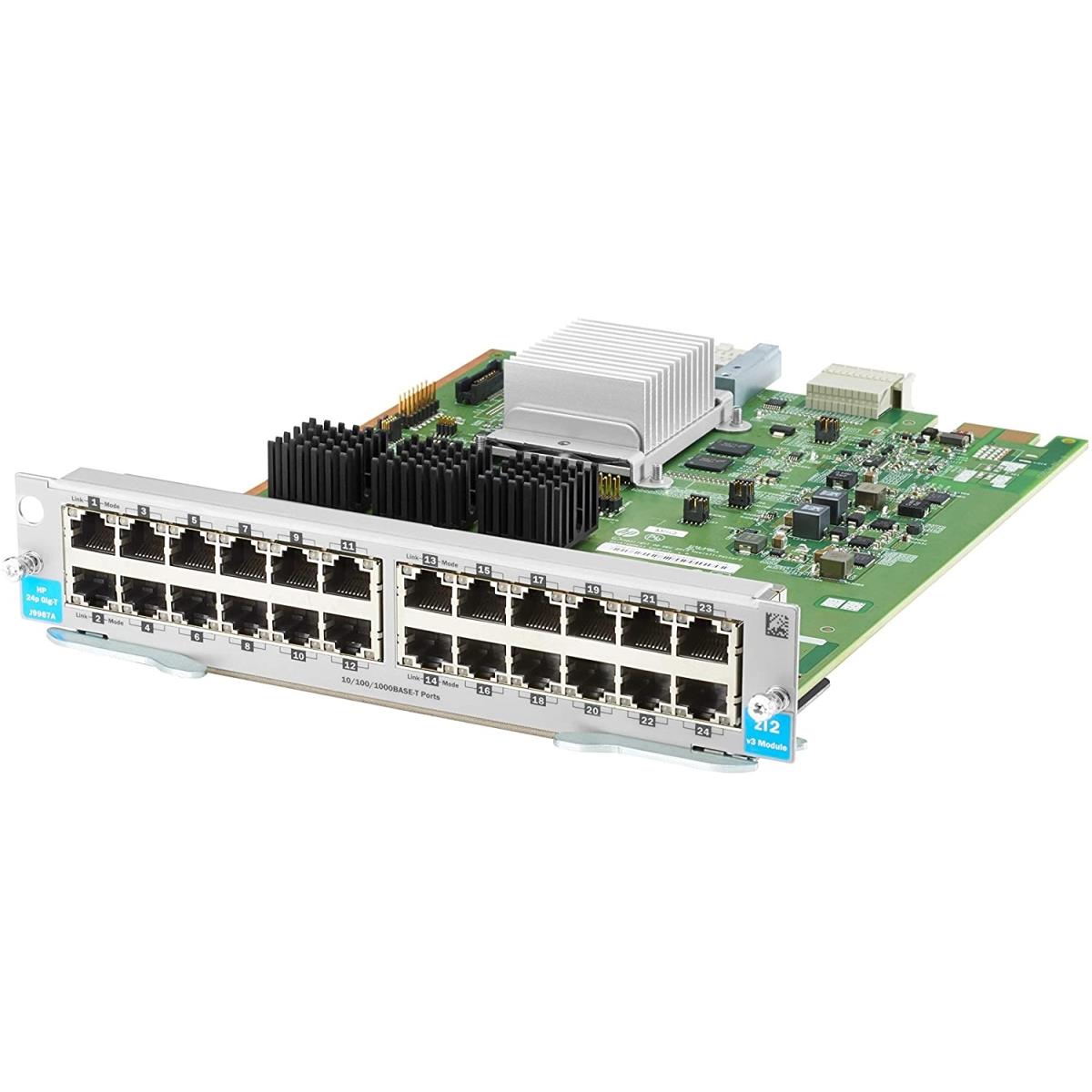 Picture of HP J9987A-OEM 5400R 24-Port 10-100-1000 Base wwith MACSEC V3 ZL2 Expansion Module