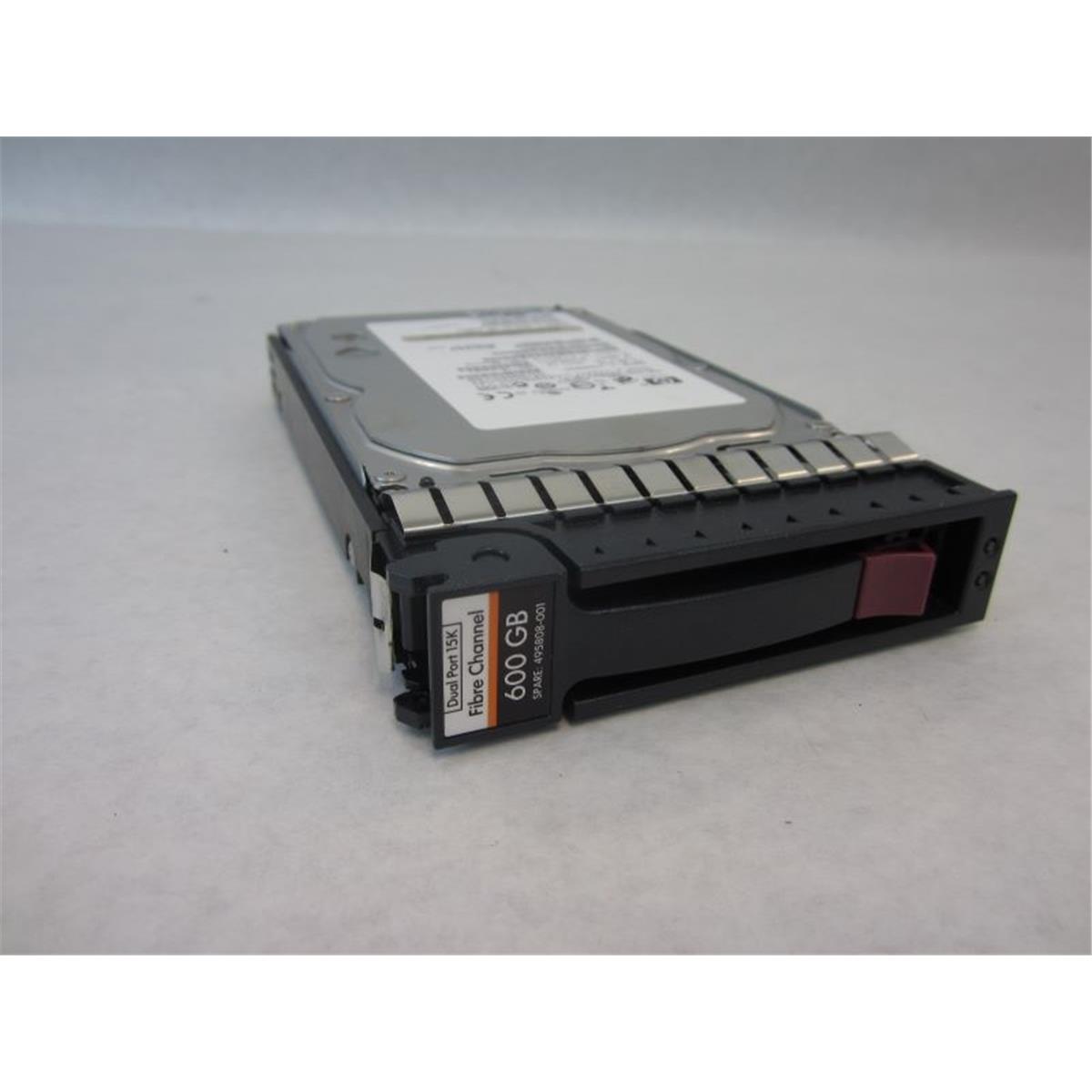 495808-001-OEM OEM 600GB 15K EVA M6412 FC Hard Disk Drive -  HP