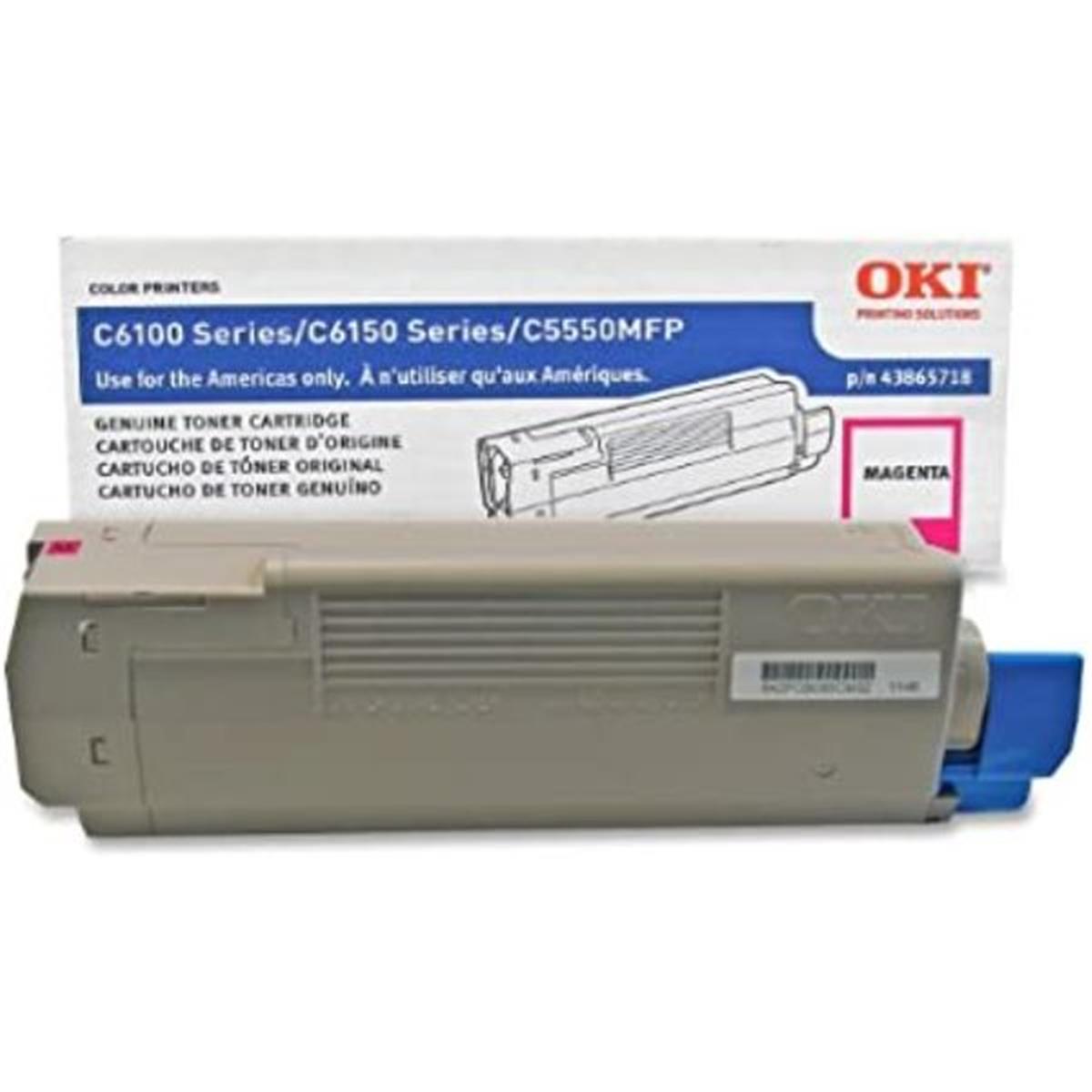 201234 Non-OEM New Magenta Toner Cartridge for OKI 43865718 -  Clover Imaging
