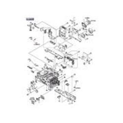 RM1-1376-OEM 4345 Series Fan Cable, From DC controller PCA to DC controller PCA