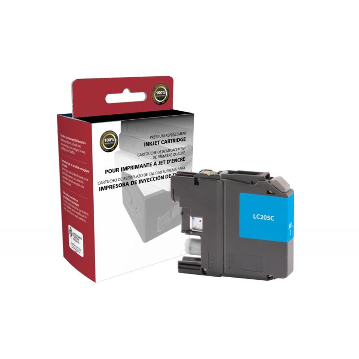Picture of Brother 118107 Cyan Super High Yield Ink Cartridge for LC205XXL