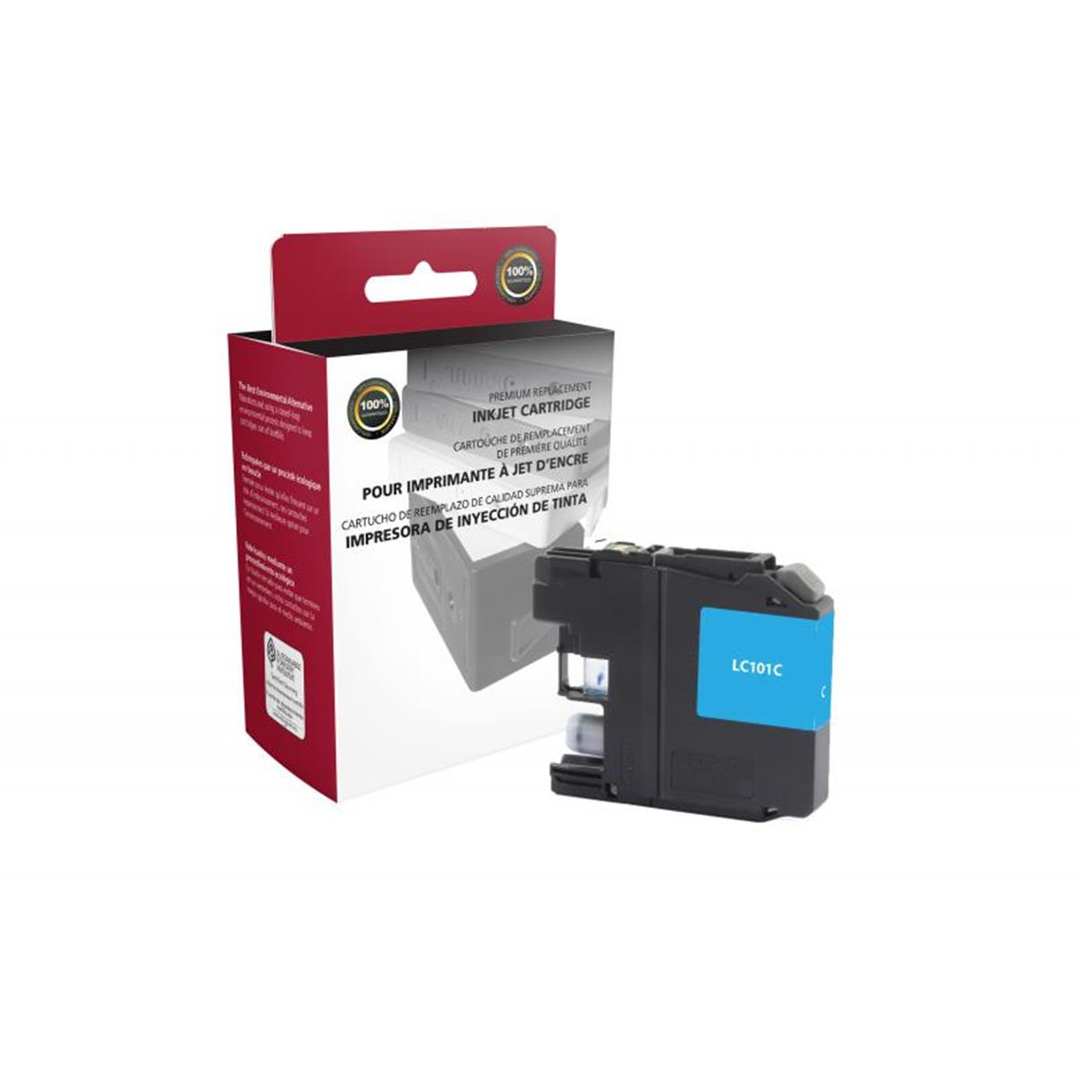 Picture of Brother 118150 CIG Non-OEM New Cyan Ink Cartridge for LC101