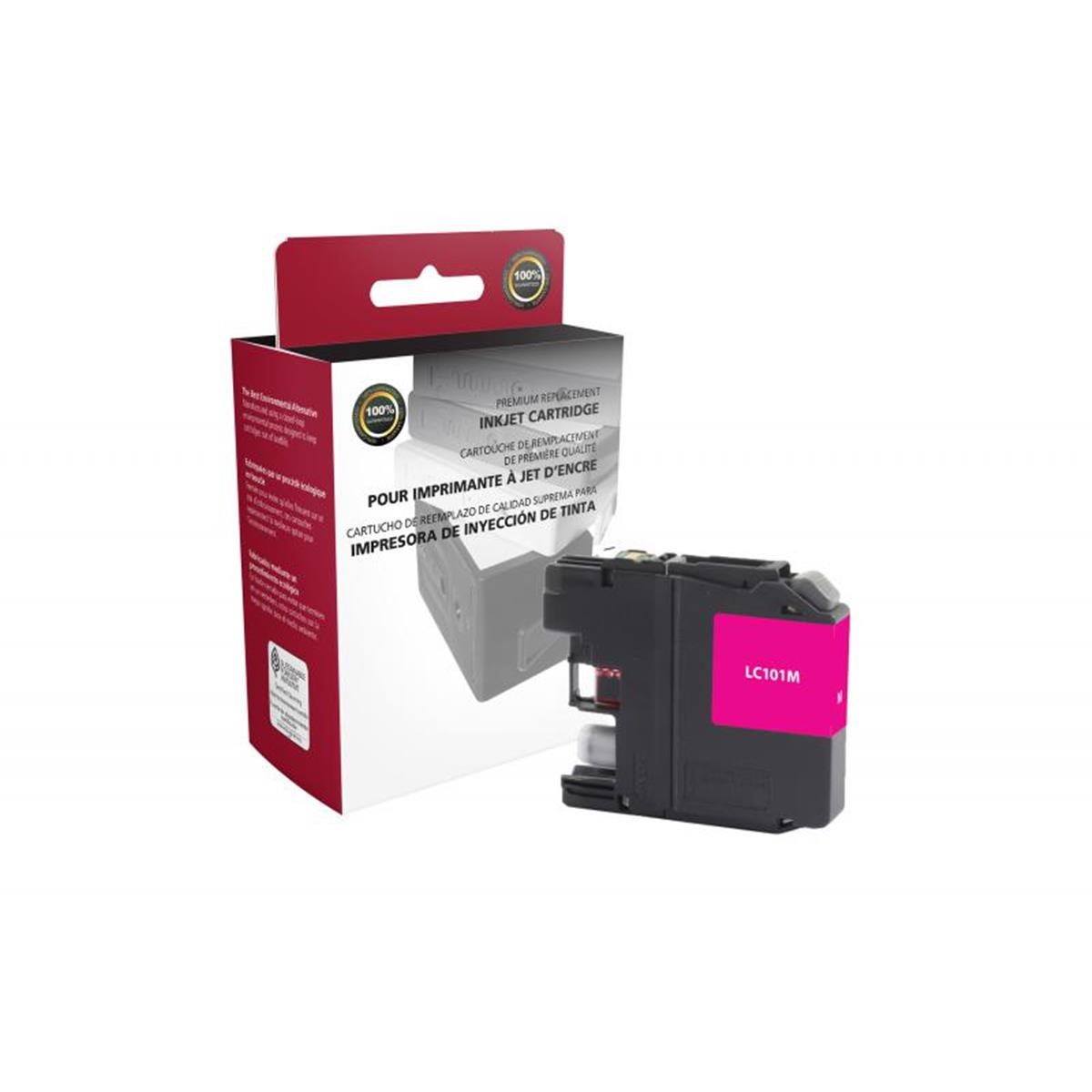 Picture of Brother 118151 CIG Non-OEM New Magenta Ink Cartridge for LC101