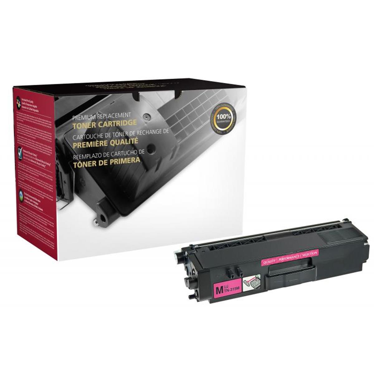 Picture of Brother 200447 High Yield Magenta Toner Cartridge for TN315