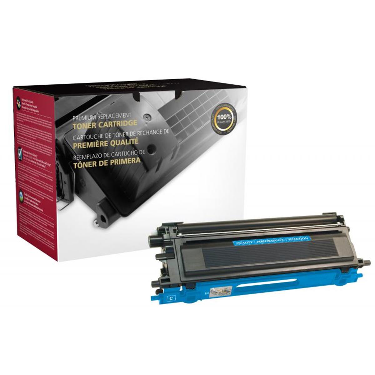 Picture of Brother 200466 High Yield Cyan Toner Cartridge for TN115
