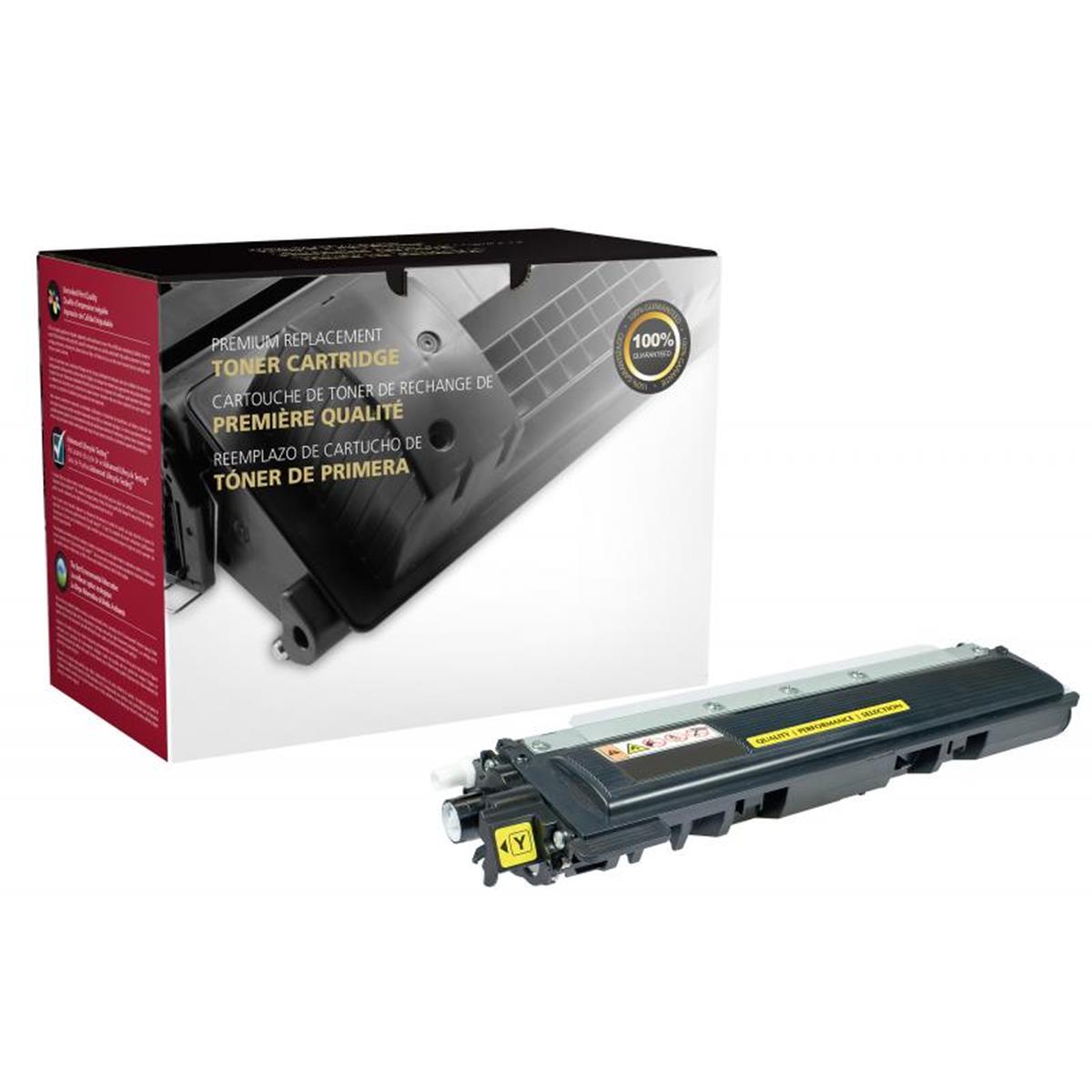 Picture of Brother 200472 Yellow Toner Cartridge for TN210