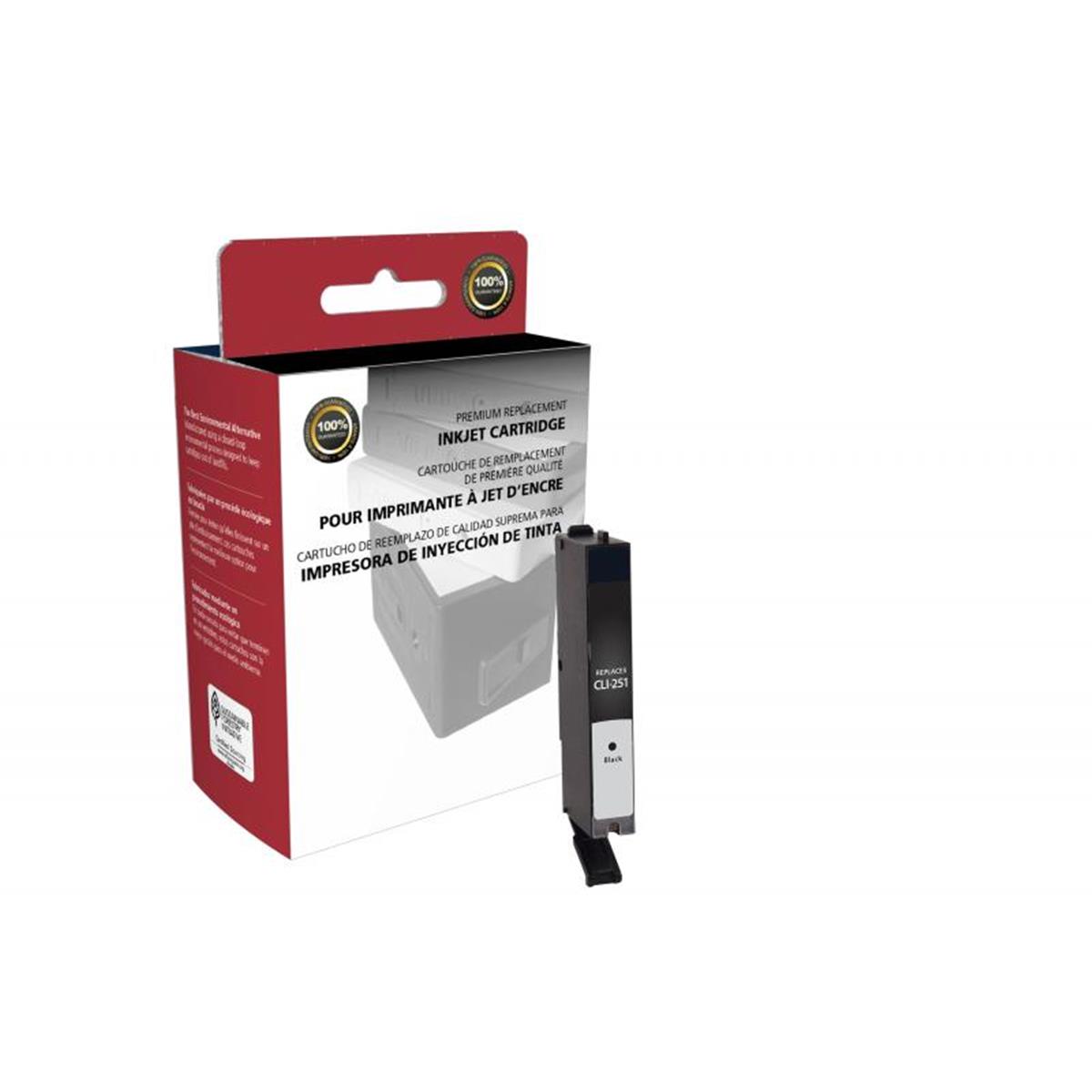 Imaging Remanufactured Black Ink Cartridge