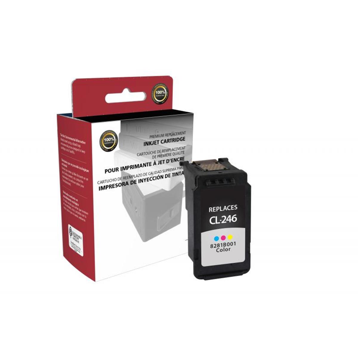 Picture of Canon 118077 CIG Tri-Color Ink Cartridge for CL-246