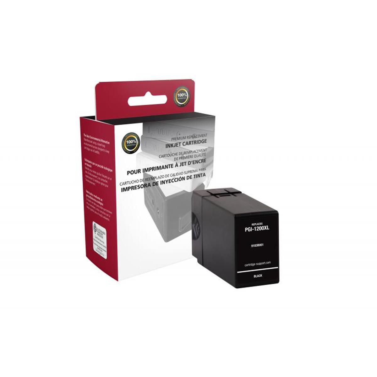 Picture of Canon 118111 CIG Non-OEM New High Yield Black Ink Cartridge for PGI-1200XL